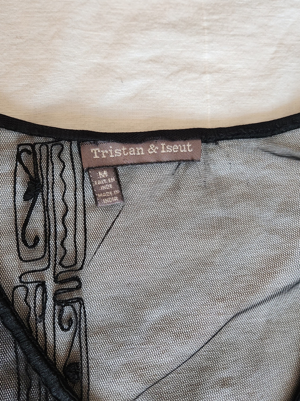 1920's Inspired Sheer Tristan & Iseut Dress - Medium - Picture 5 of 7